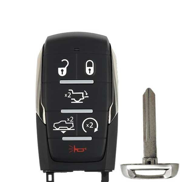 KeylessFactory: 2019-2020 Dodge Ram 1500 Pickup / 6-Button Smart Key / OHT-4882056